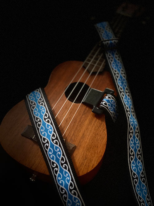 Kōwhaiwhai Wha Ukulele strap (NEW)