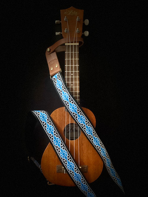 Kōwhaiwhai Wha Ukulele strap (NEW)