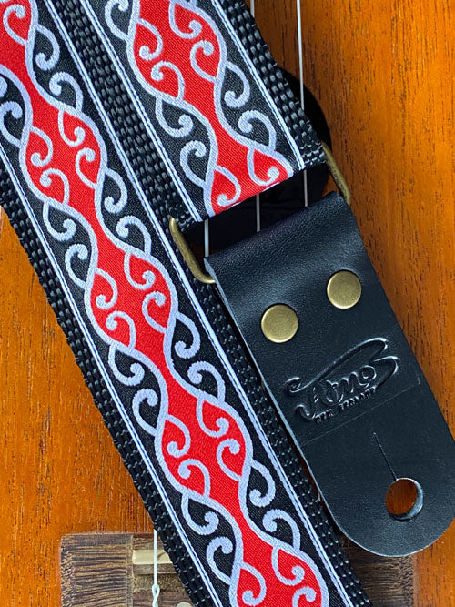 Kōwhaiwhai Rua Ukulele strap (NEW)