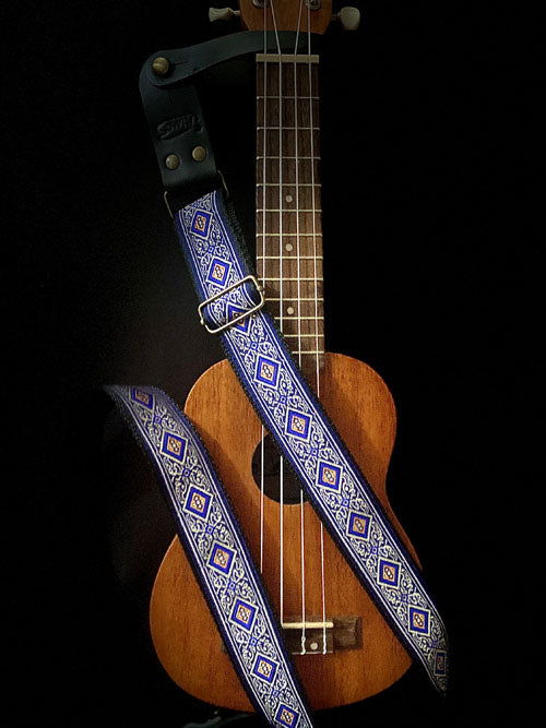 Topaz Blue Ukulele strap (NEW)