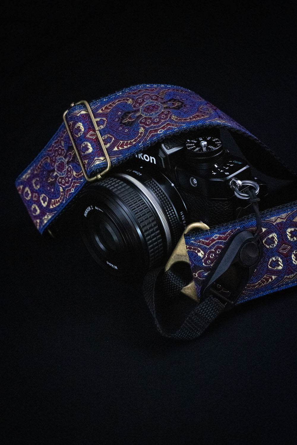 Purple haze camera strap