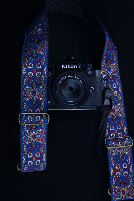 Purple haze camera strap