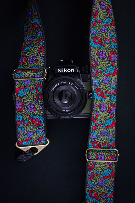 Wildbloom camera strap