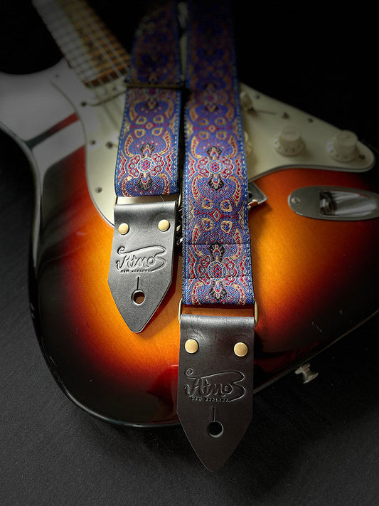 The Old Guitar Strap - Saddle Tan - Red Clouds Collective - Made in the USA